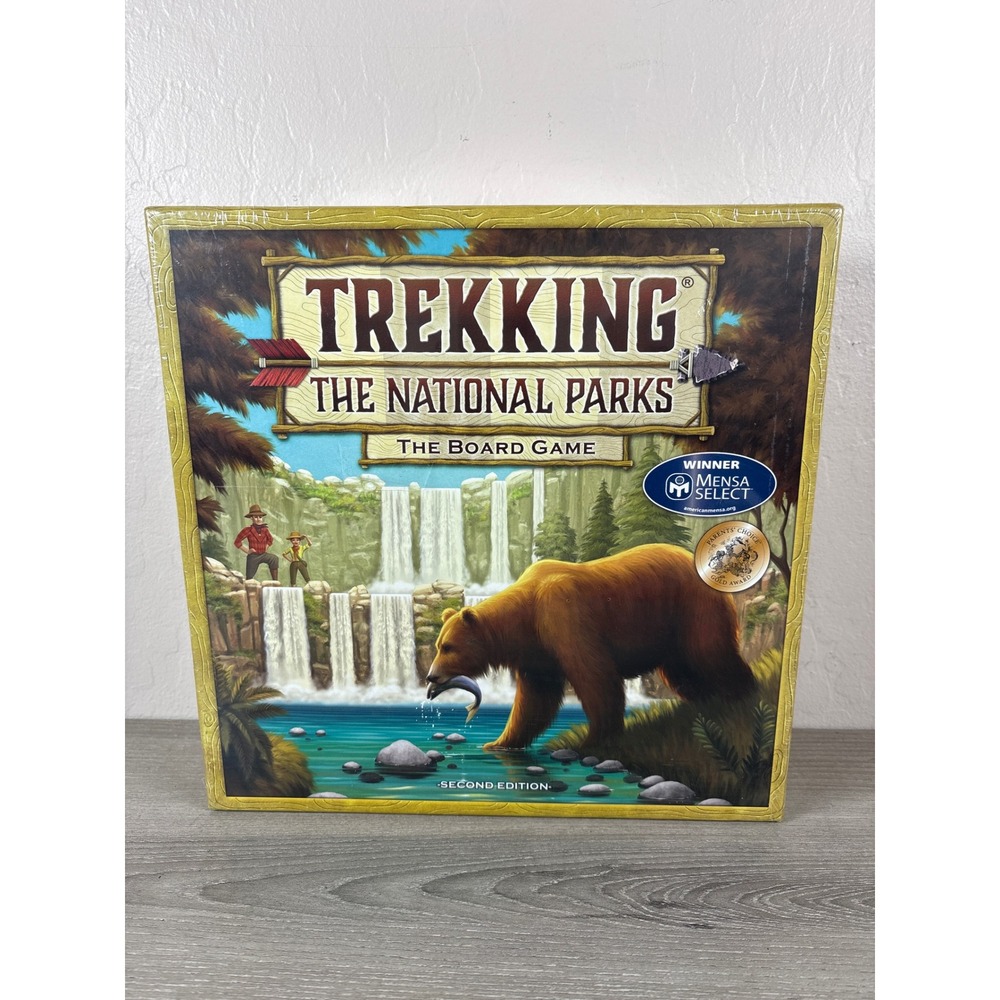 Trekking the National Parks Board Game 2nd Edition Under Dog Games New Sealed